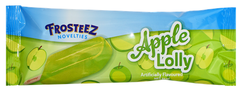 apple lolly packaging